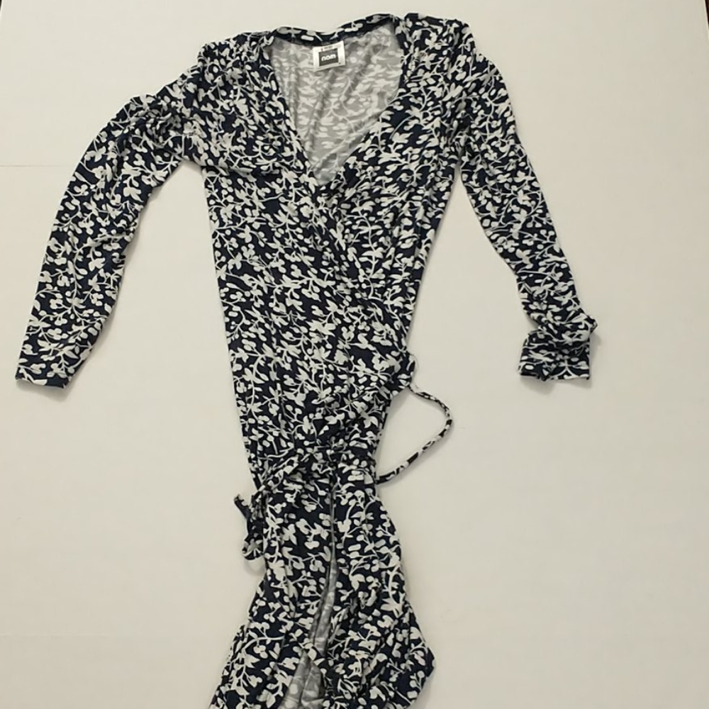 Wrap dress.